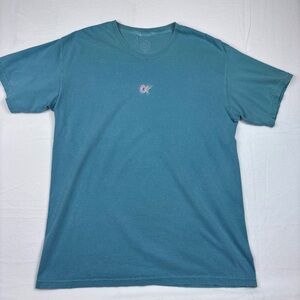 Odd Future Tyler the Creator Kitty Logo Men’s Size Large Green Short Sleeve Tee